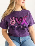 Peace love cure GRAPHIC TEE T-SHIRTS