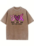 Peace love cure GRAPHIC TEE T-SHIRTS