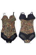 LEOPARD PRINT CAMISOLE BODYSUIT TOP