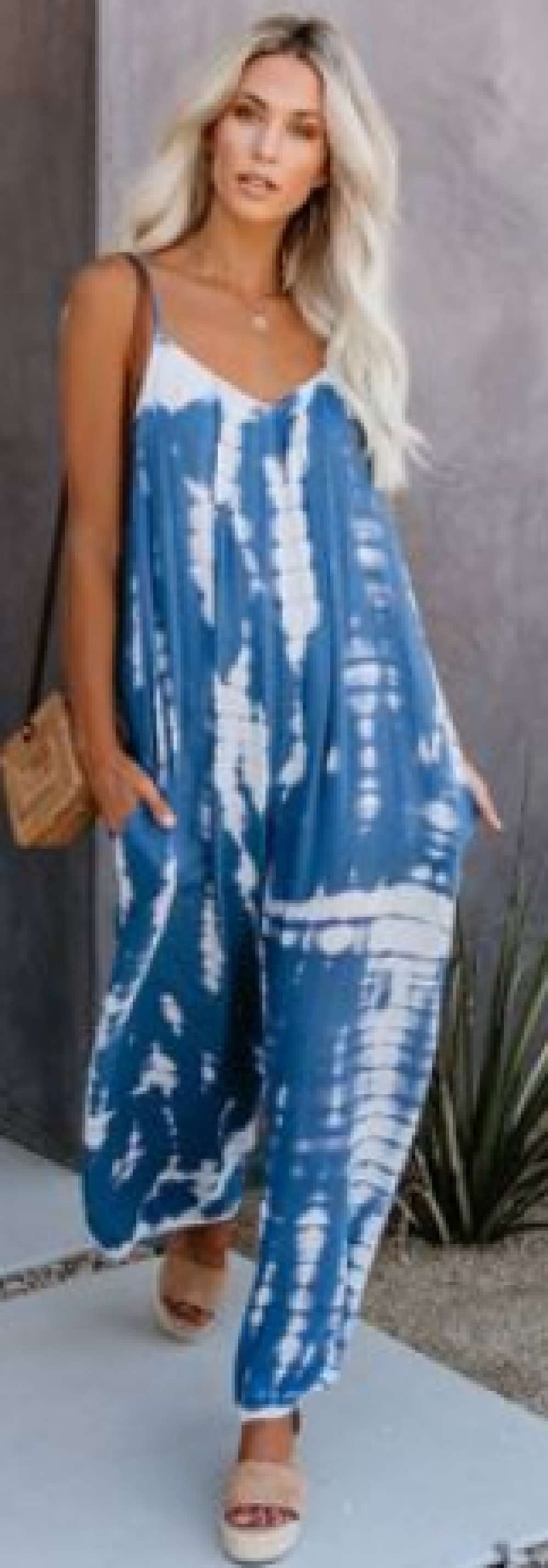 Comfortable Relaxed Fit Jumpsuit
