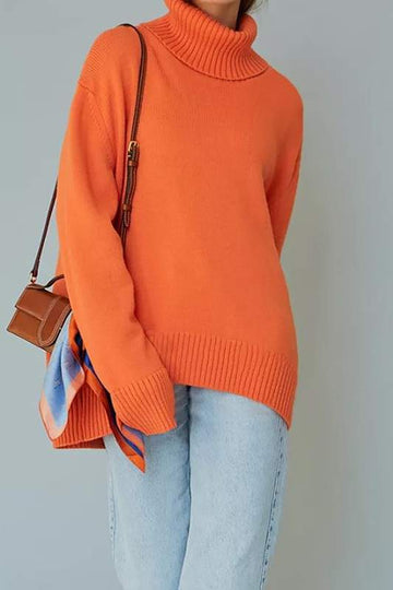 TURTLENECK KNIT SWEATER