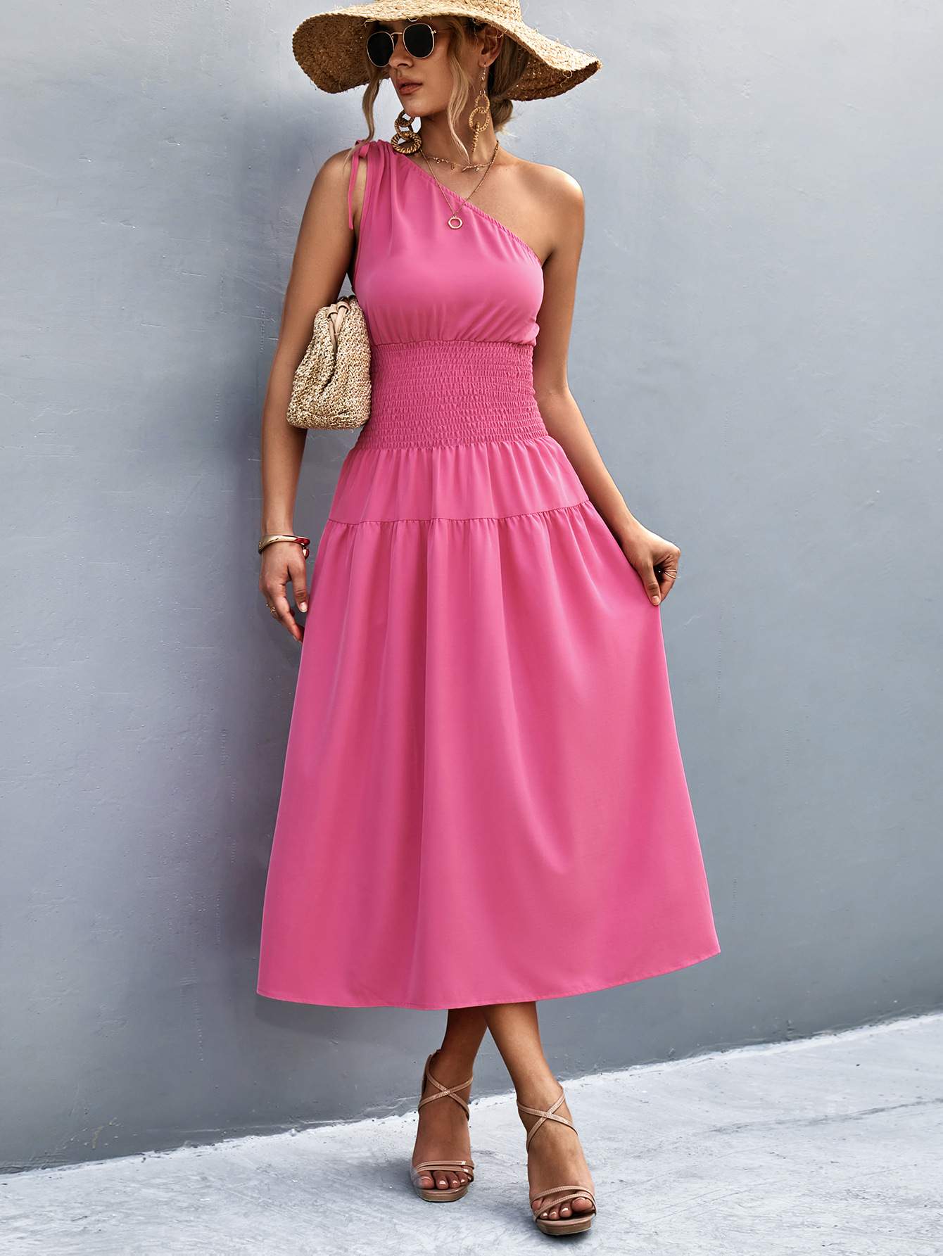 dress one shoulder Casual Fashion Sport Occasion Casual Daily Party