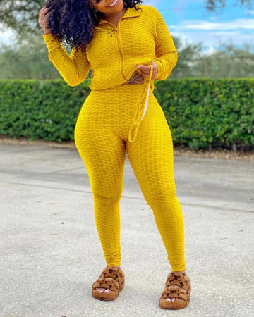 Activewear Zip-Up Set for Women